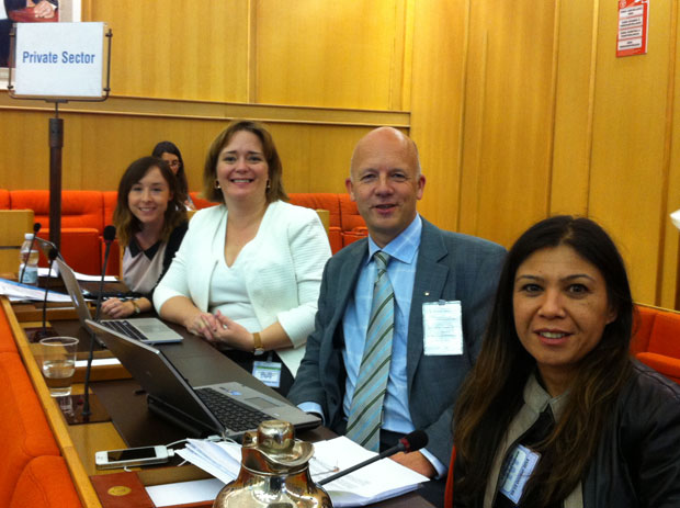 Private Sector Delegates to ICN2 negotiations, October 2014